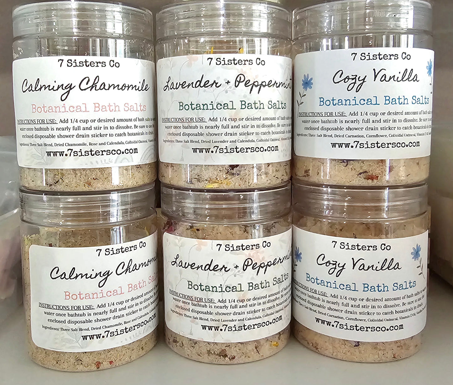 Botanical Luxury Bath Salts 7 oz