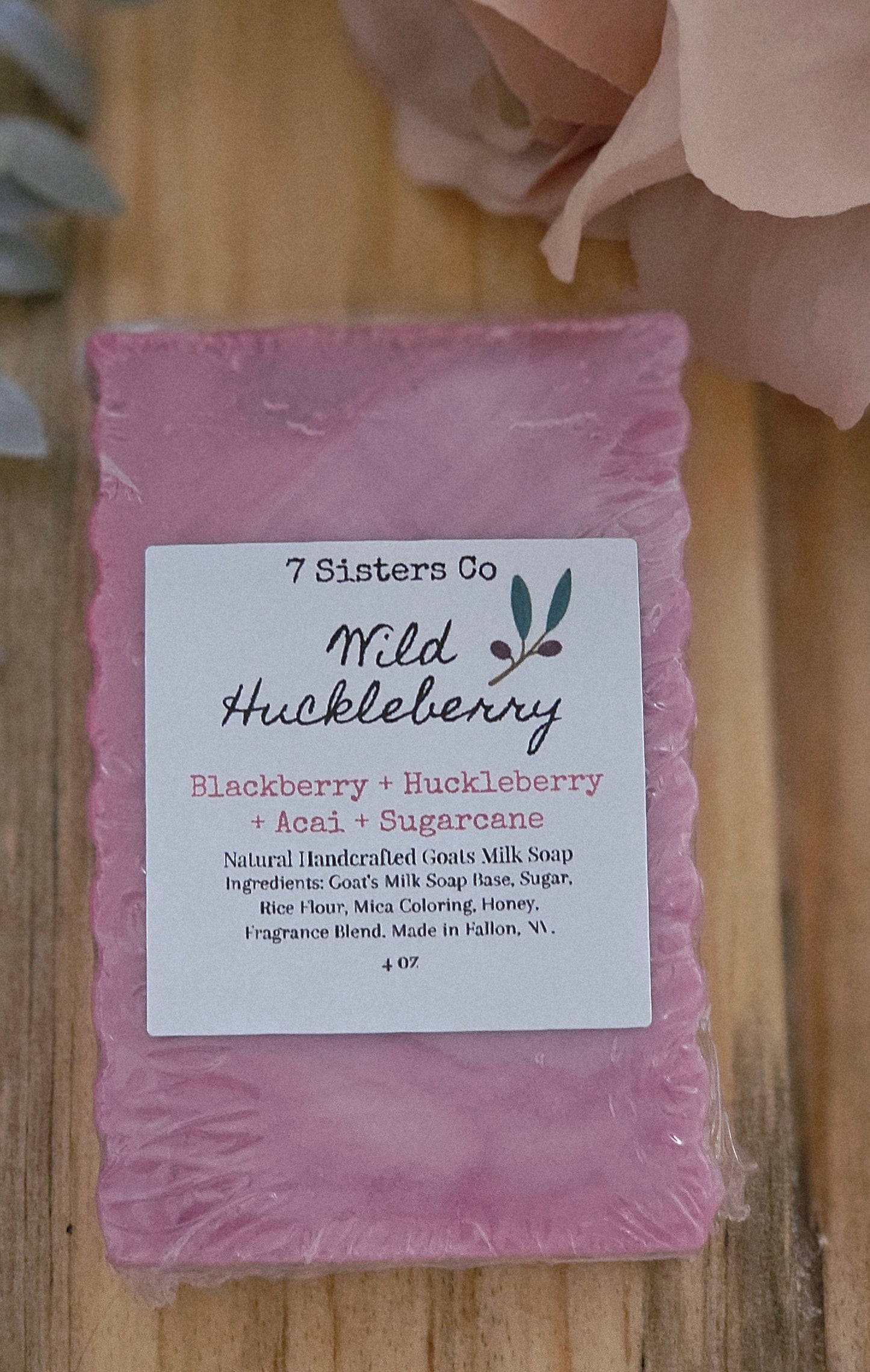 Wild Huckleberry Body Bar