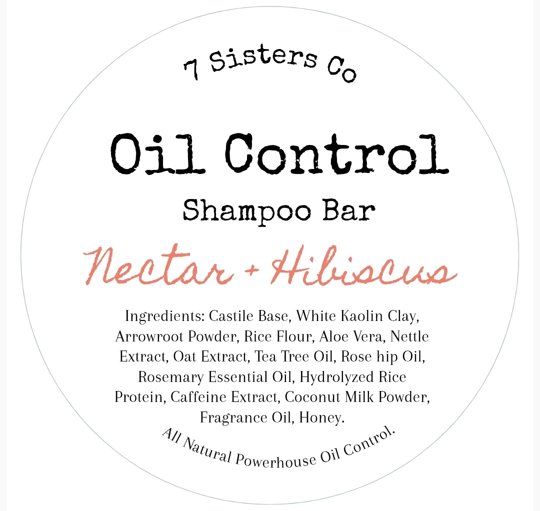 Oil Control Shampoo Bar