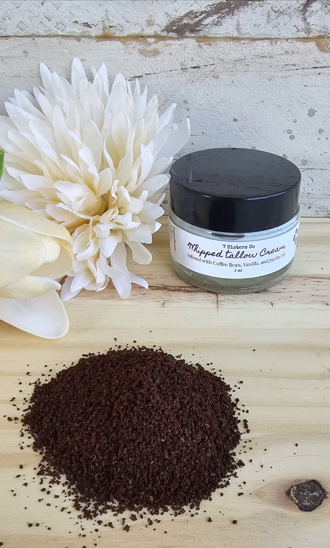 Coffee Bean Whipped Tallow Cream