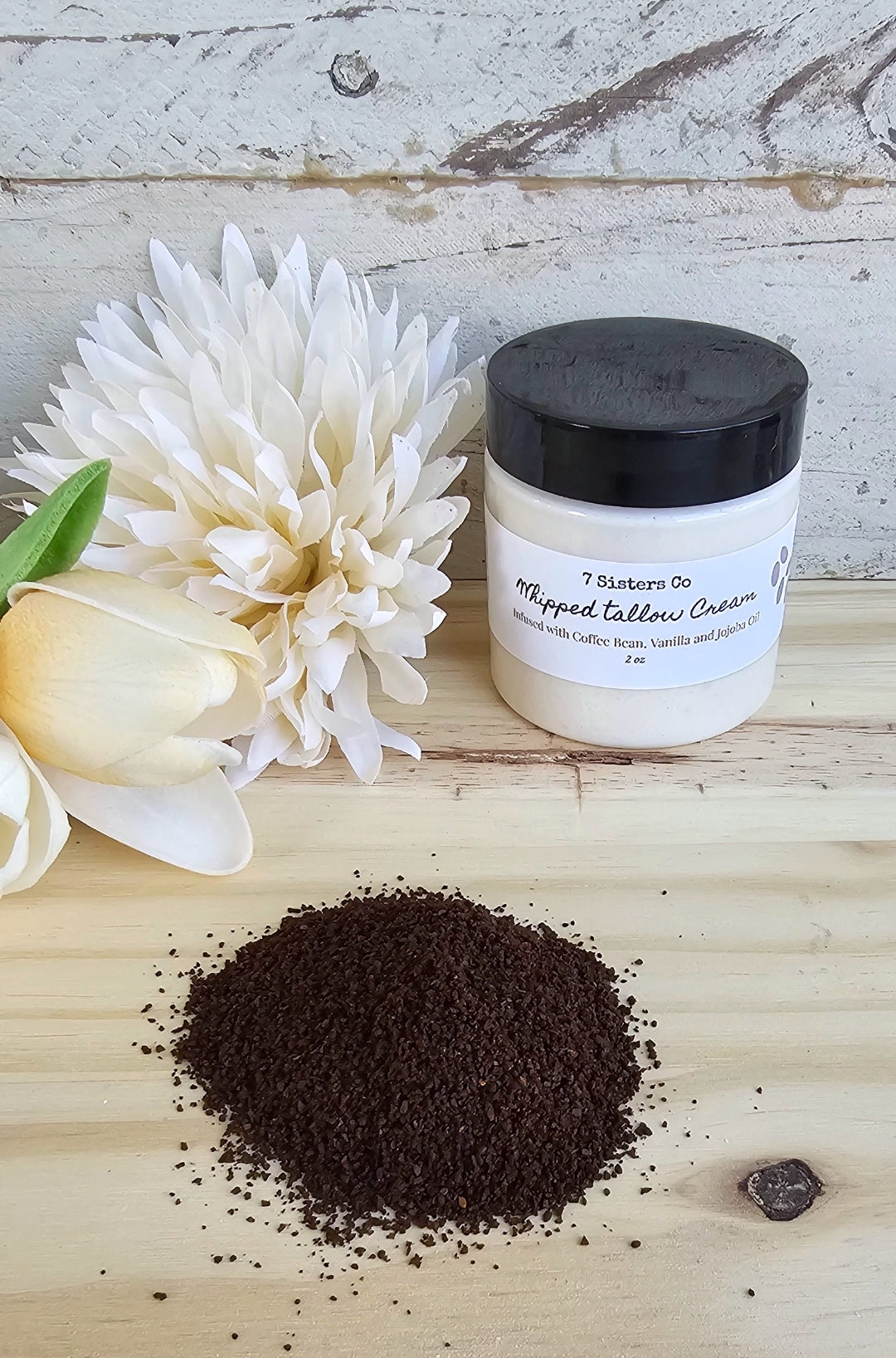 Coffee Bean Whipped Tallow Cream