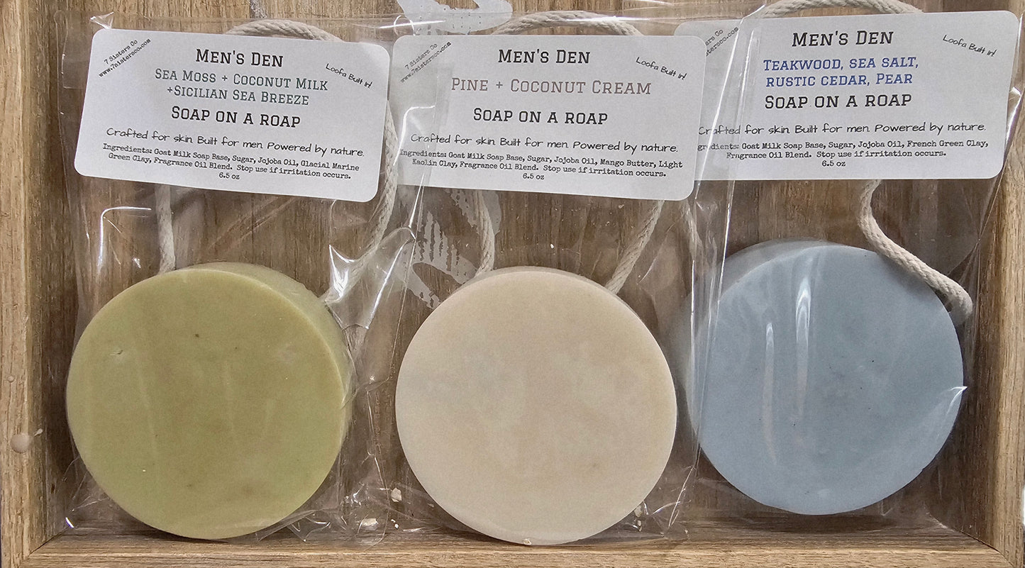 SOAP ON A ROPE| 6.5 oz