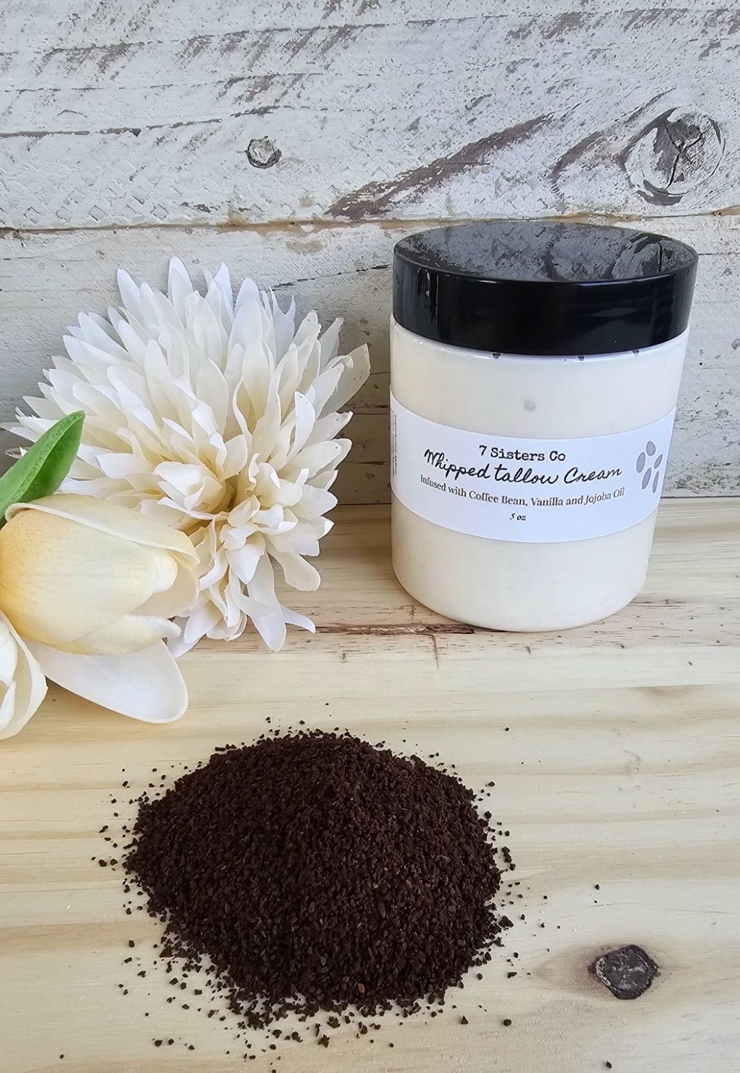 Coffee Bean Whipped Tallow Cream