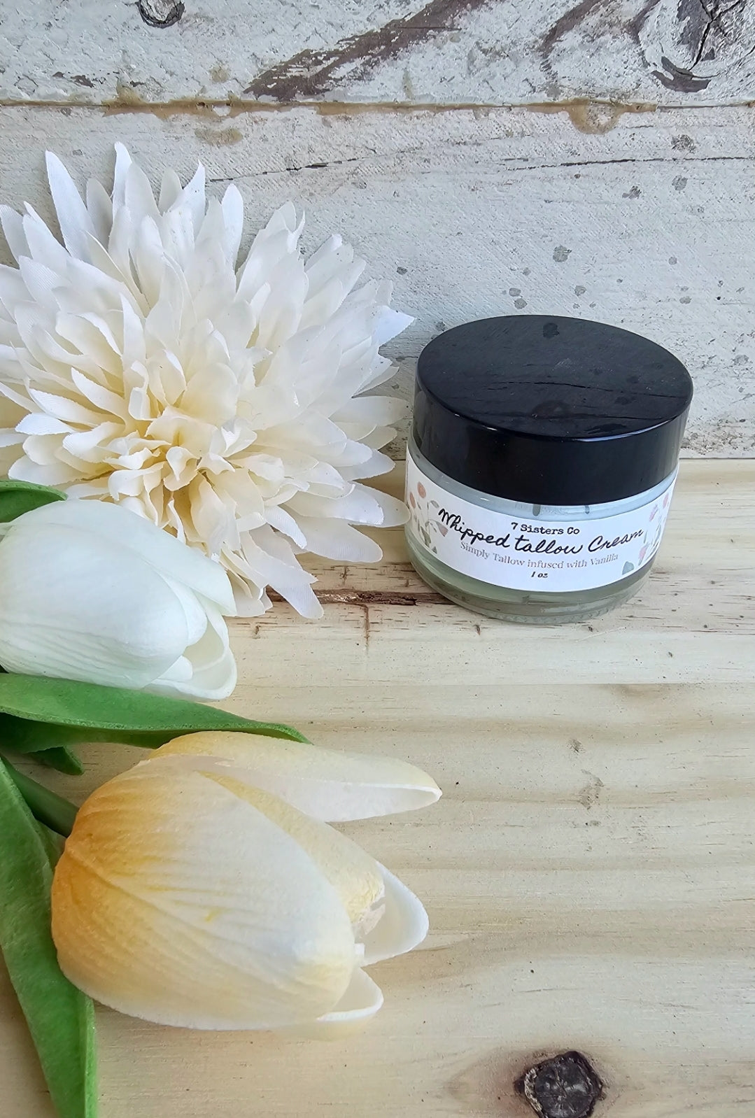 Vanilla| No Oils| Whipped Tallow Cream
