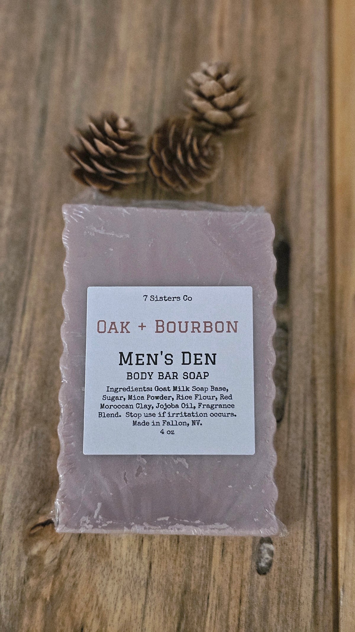 Men’s Den Body Bar | Oak and Bourbon