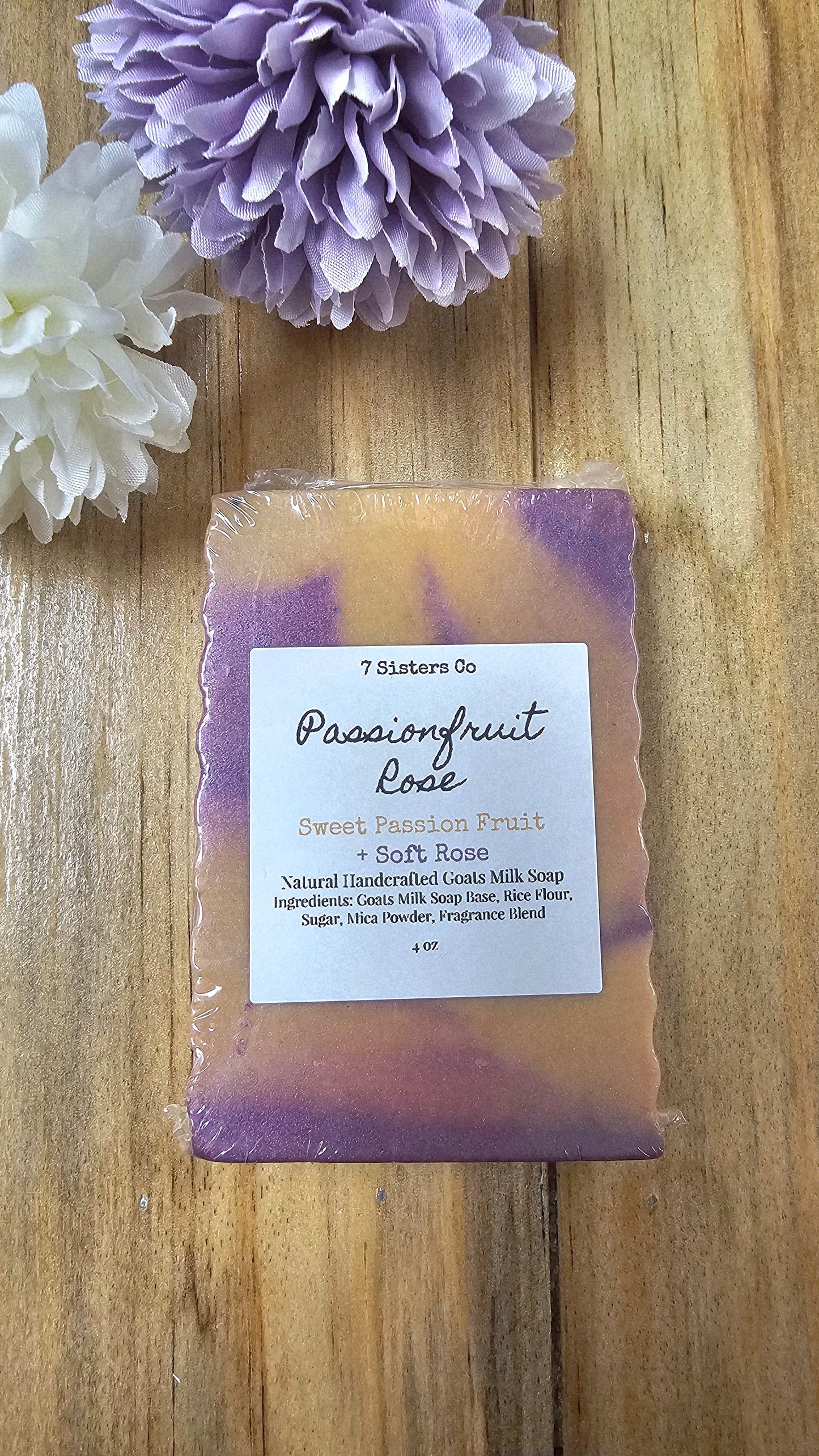 Passionfruit Rose Body Bar