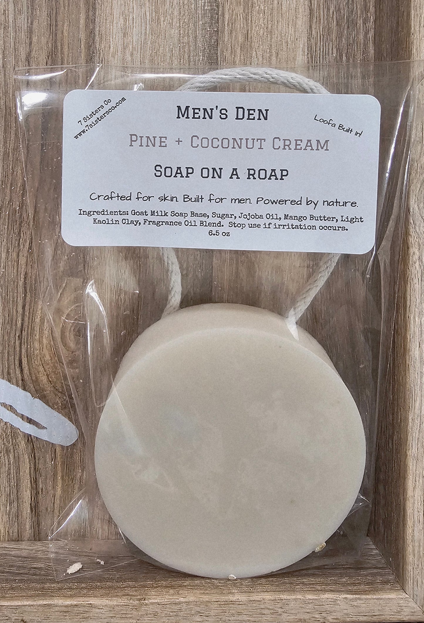 SOAP ON A ROPE| 6.5 oz