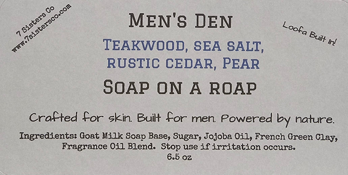 SOAP ON A ROPE| 6.5 oz