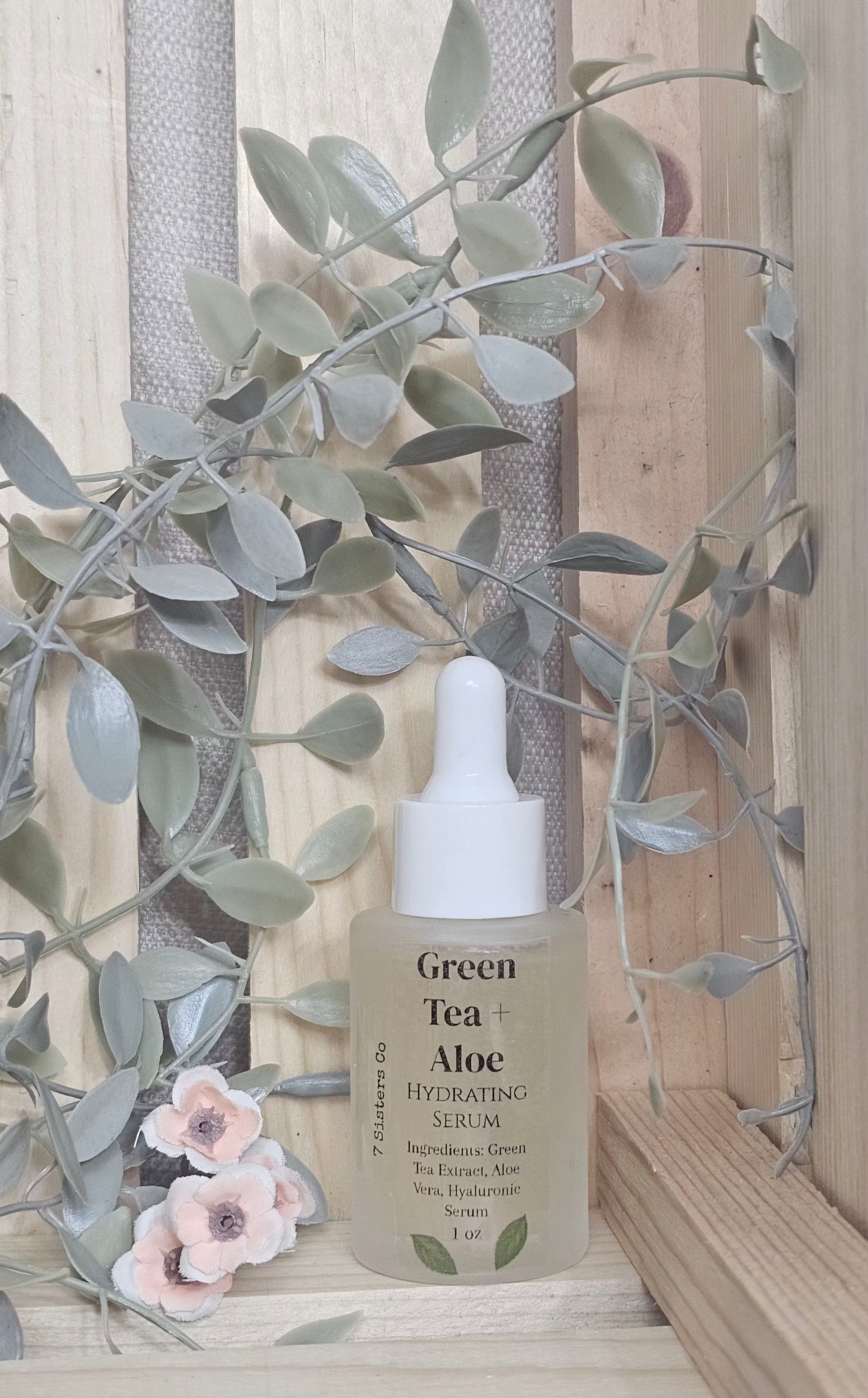 Green Tea Aloe Hydrating Serum – 7 Sisters Co