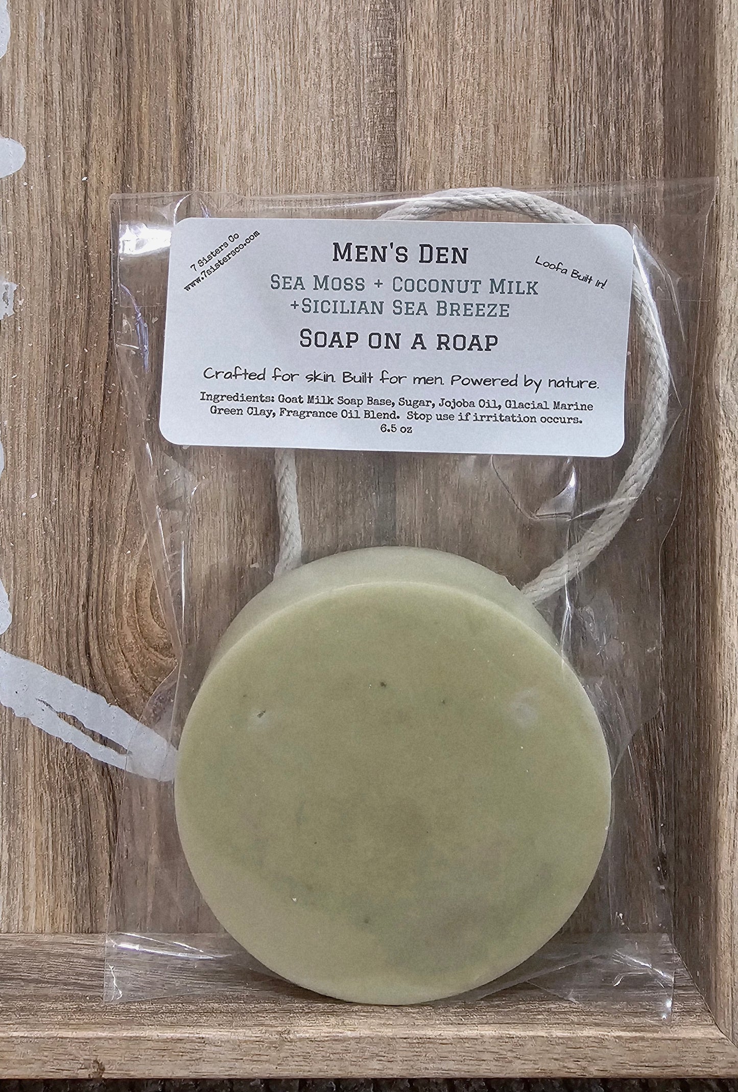 SOAP ON A ROPE| 6.5 oz