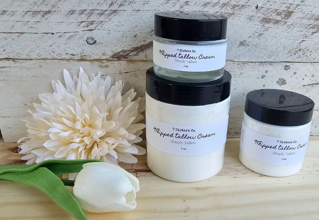 Unscented Whipped Tallow Cream