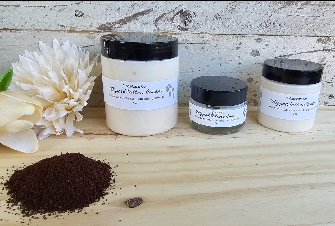 Coffee Bean Whipped Tallow Cream