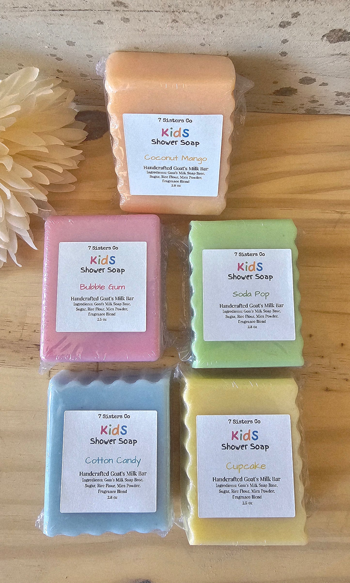 Kids Shower Soaps- Limited Release!