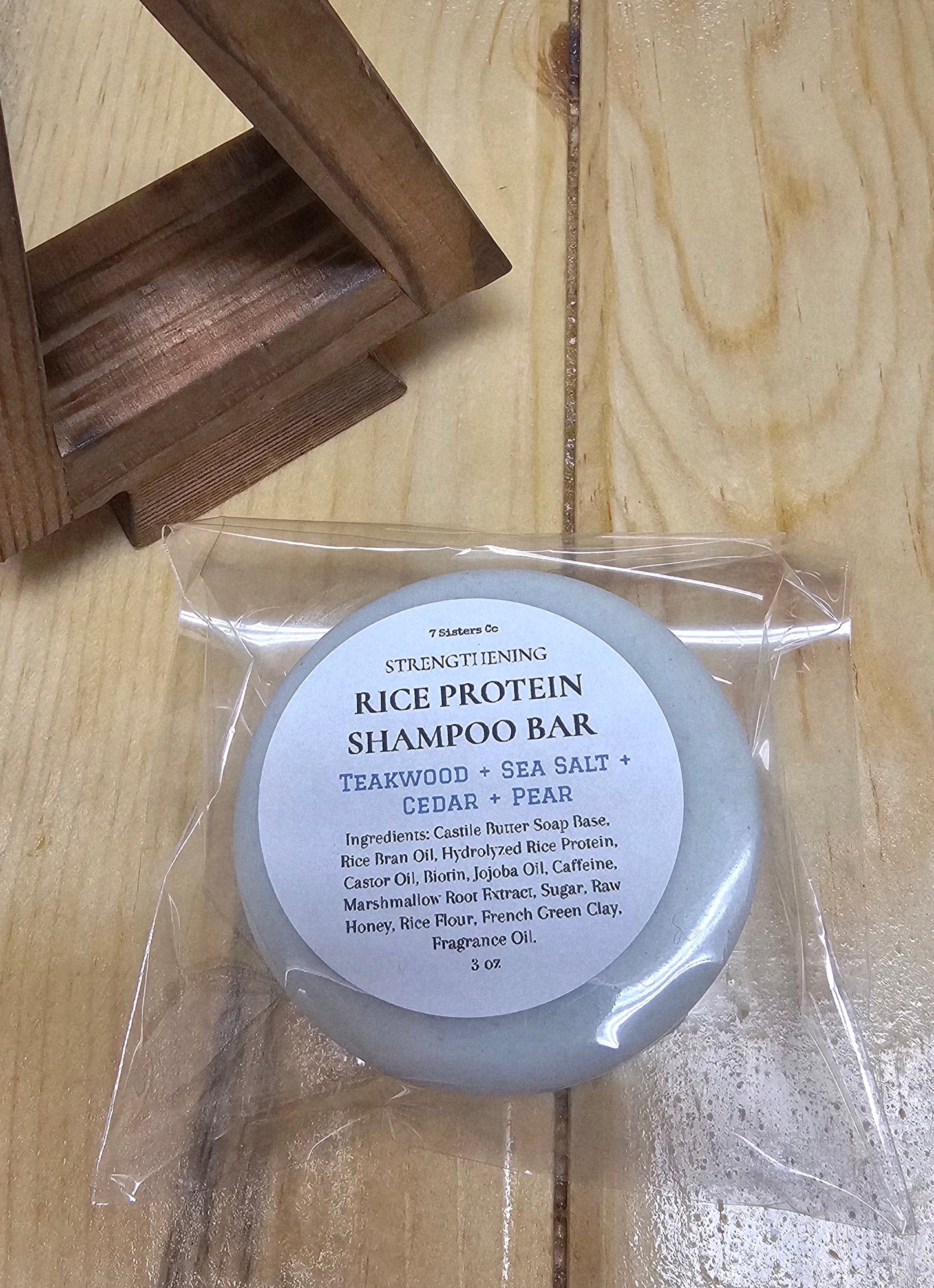 Men's Den Rice Protein Shampoo Bar
