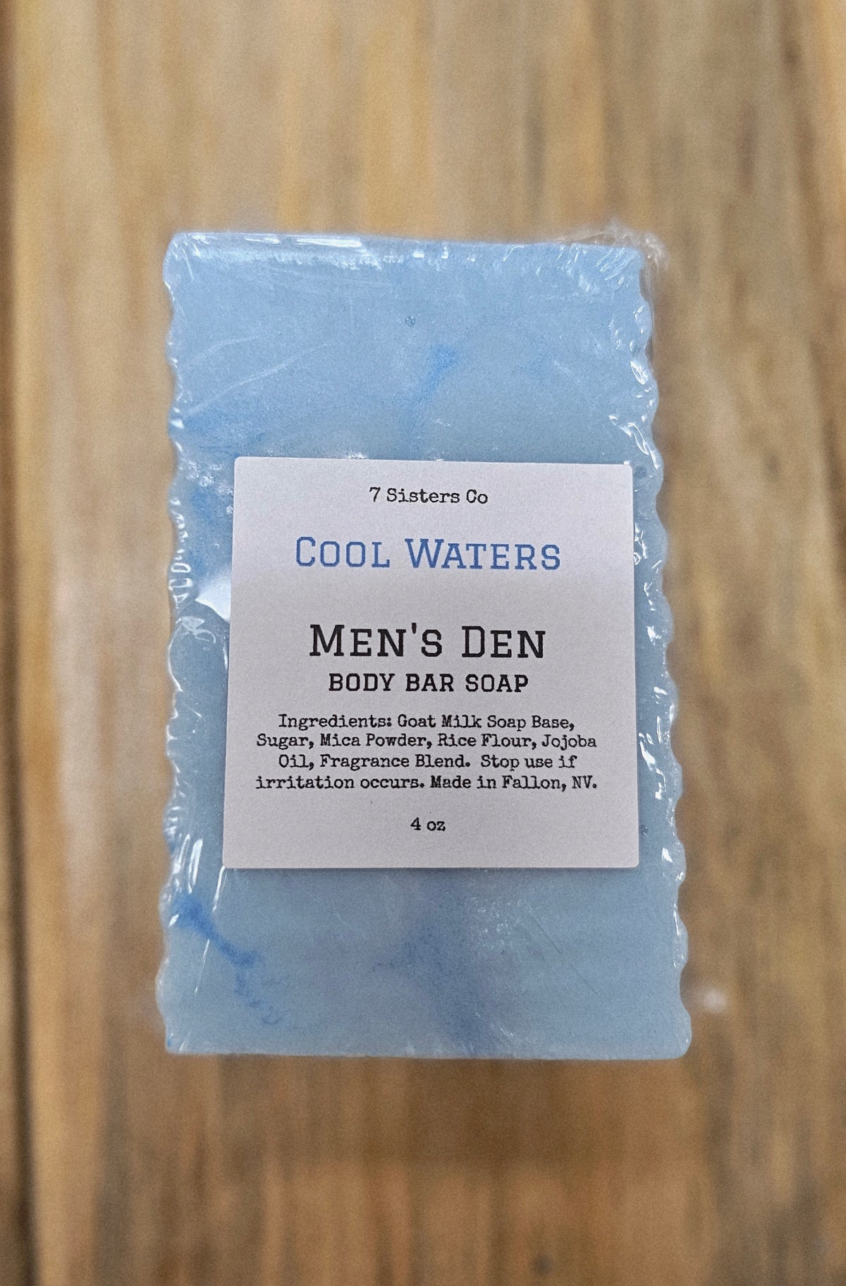 Men’s Den Body Bar | Cool Waters