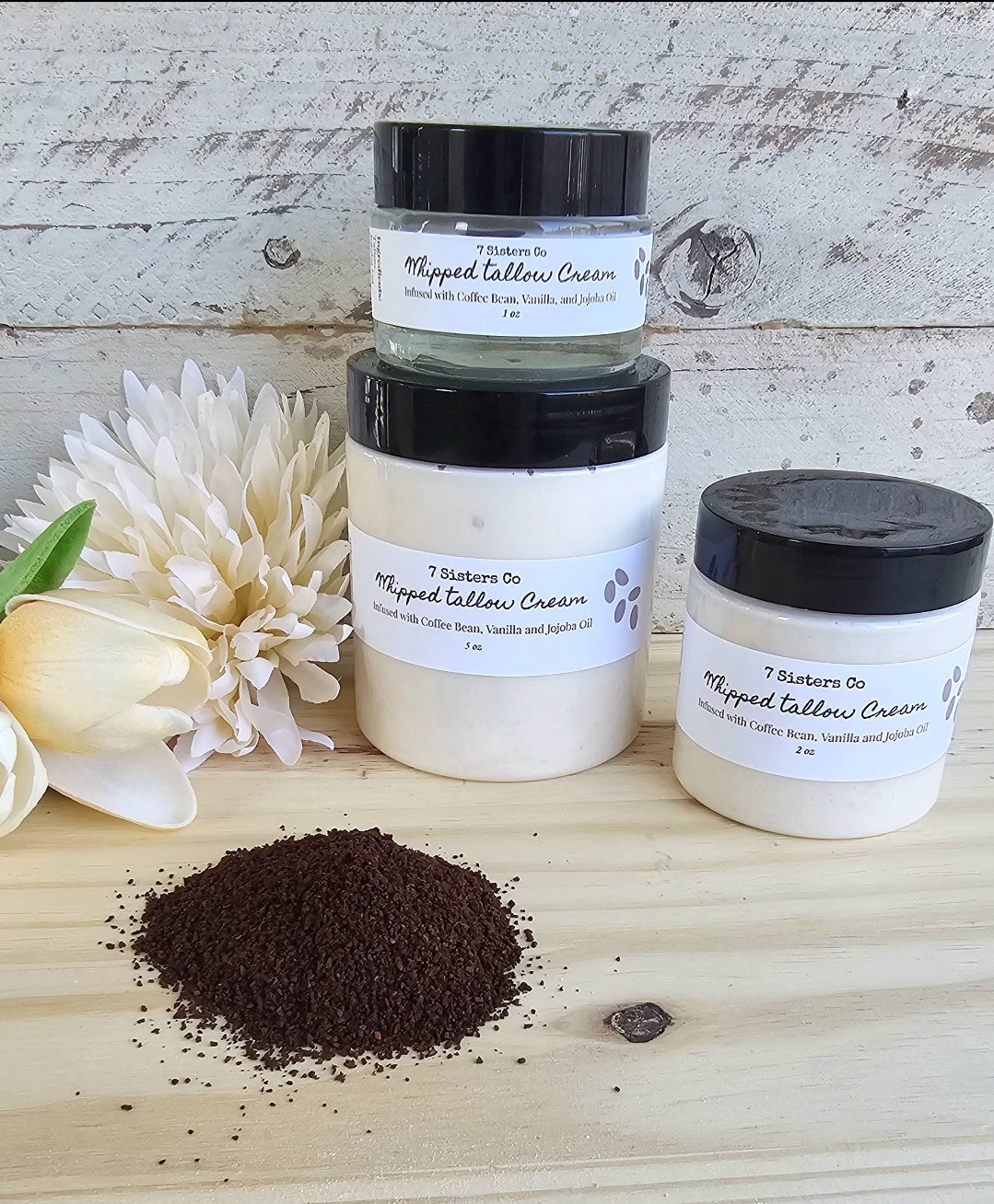 Coffee Bean Whipped Tallow Cream