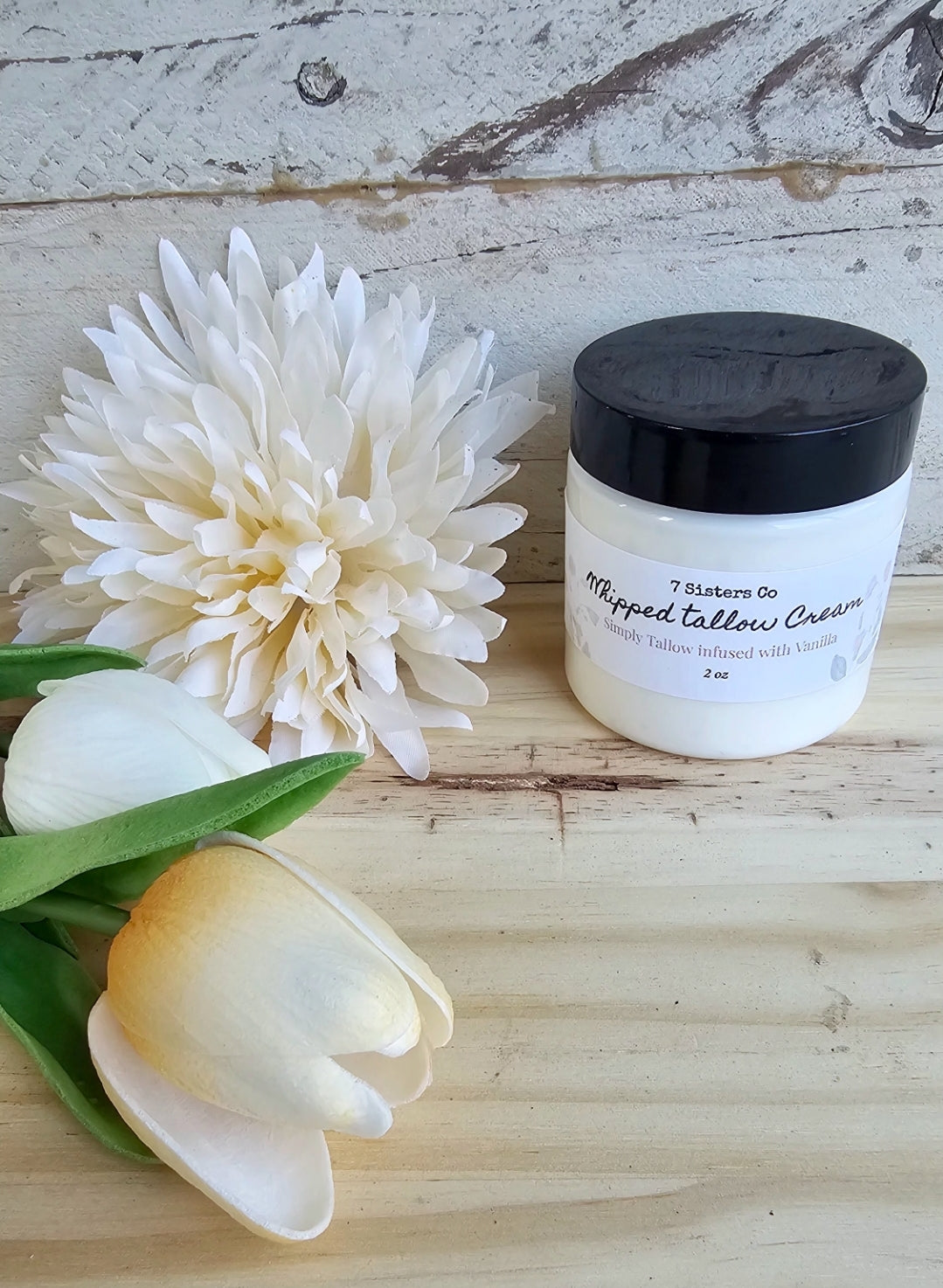 Vanilla| No Oils| Whipped Tallow Cream