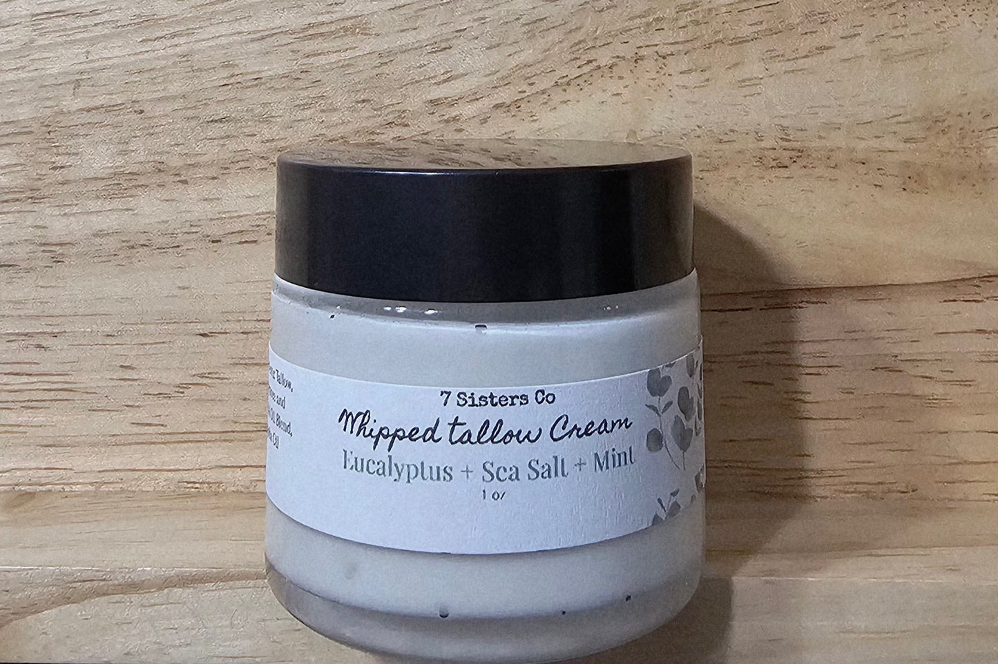 Eucalyptus, Sea Salt and Mint| Whipped Tallow Cream