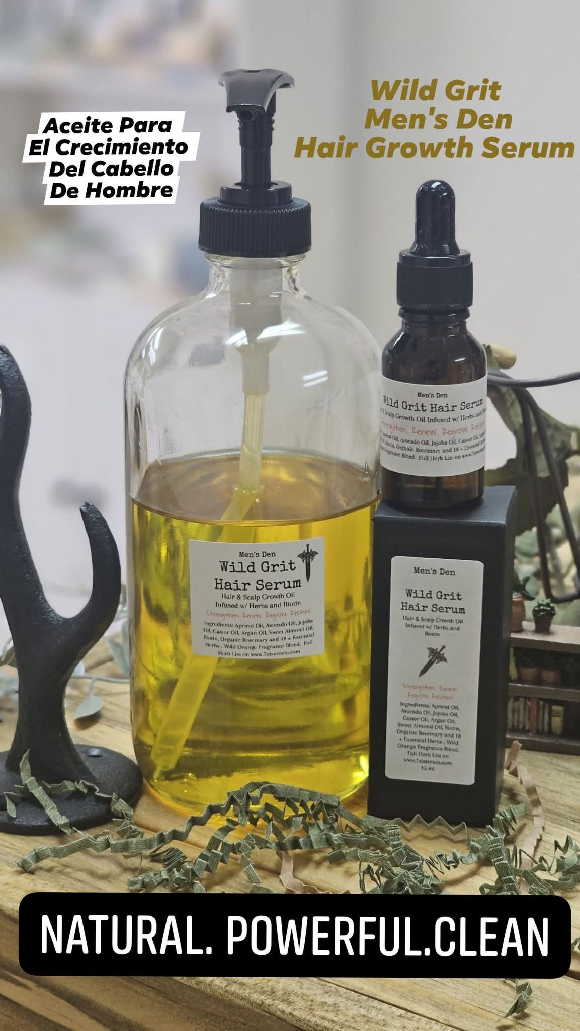 Wild Grit Hair Growth Serum