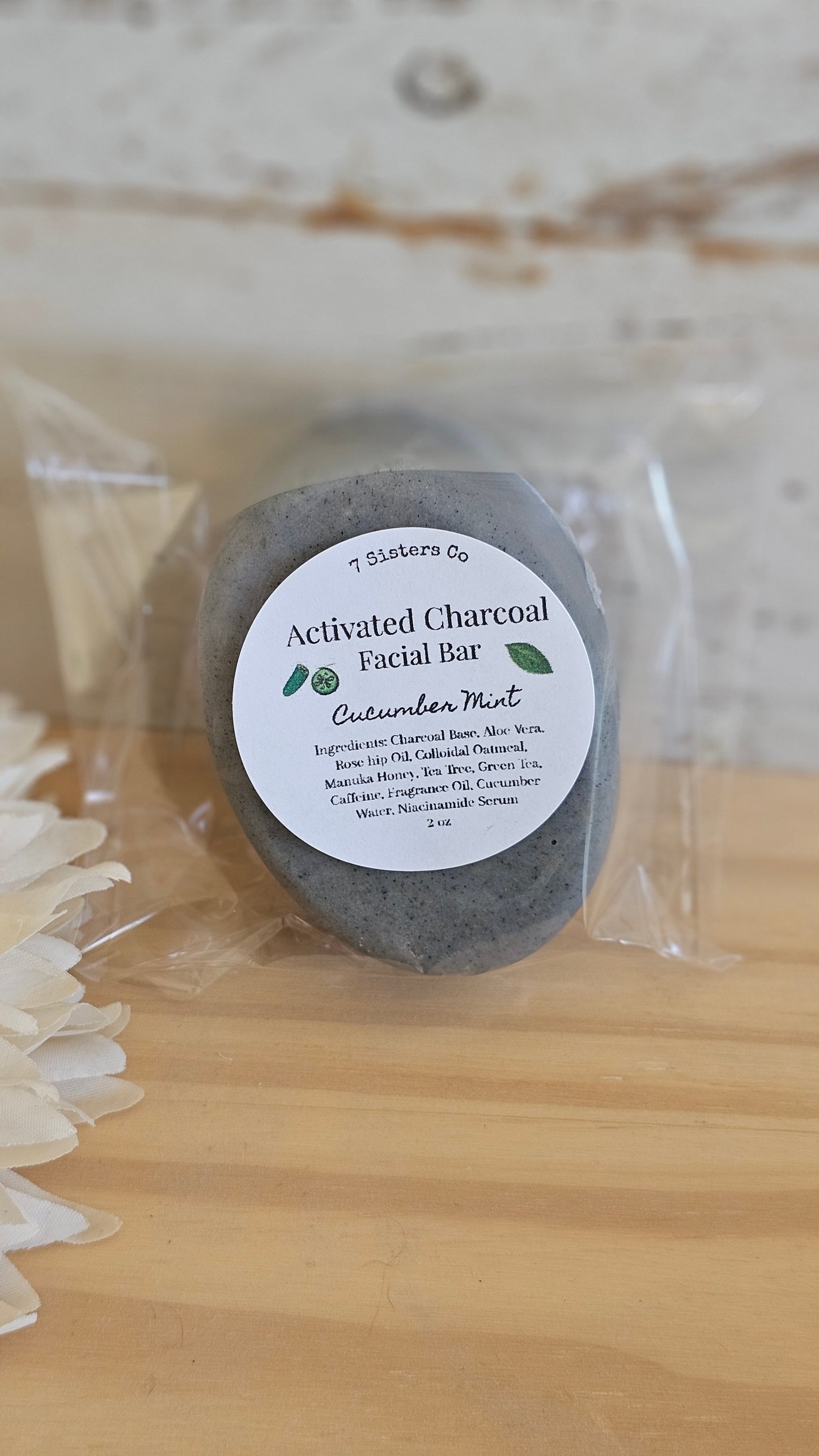 Activated Charcoal Facial Bar 2oz