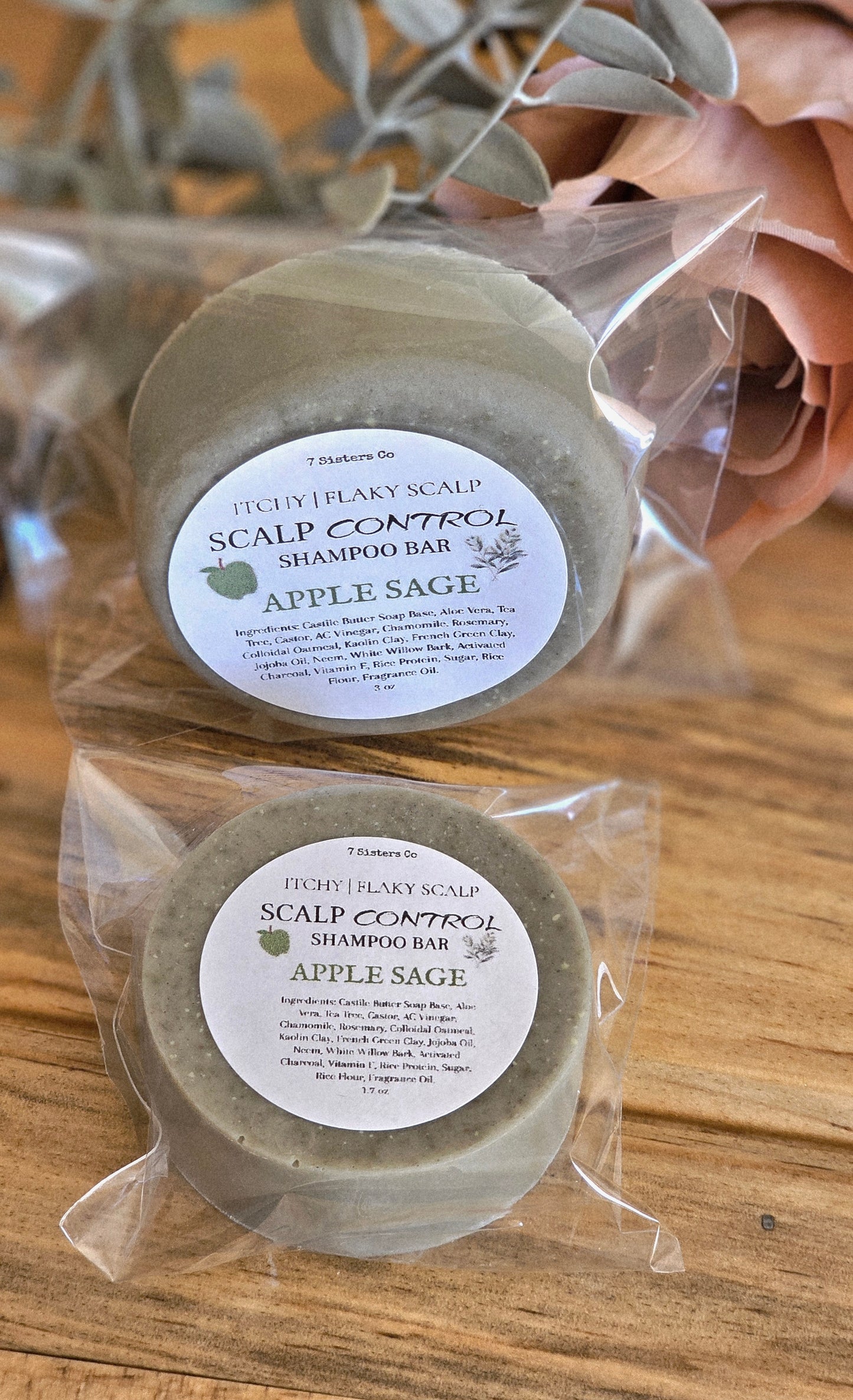Scalp Control Shampoo Bar Apple Sage