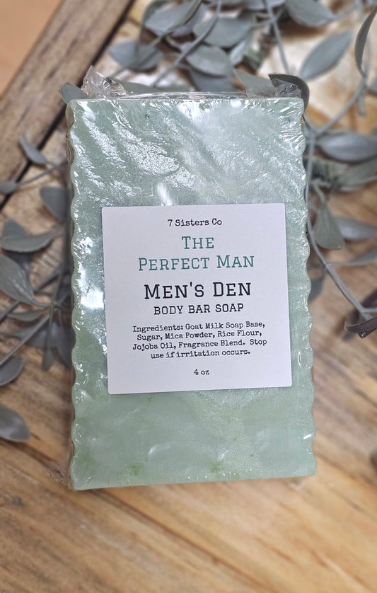 Men's Den Body Bar| The Perfect Man