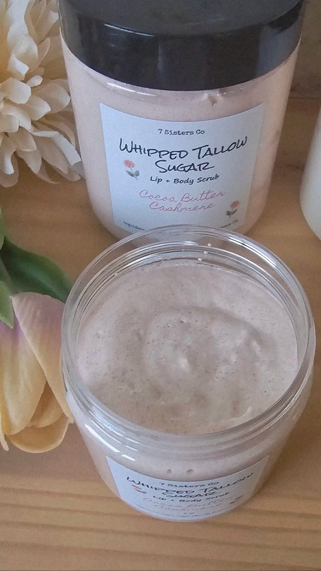 Tallow Sugar Lip and Body Scrub