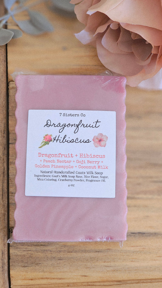 Dragonfruit Hibiscus Body Bar