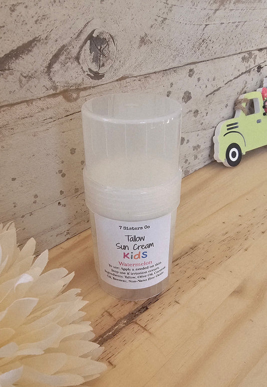 Kids Tallow Sun Cream|1 oz 🌞