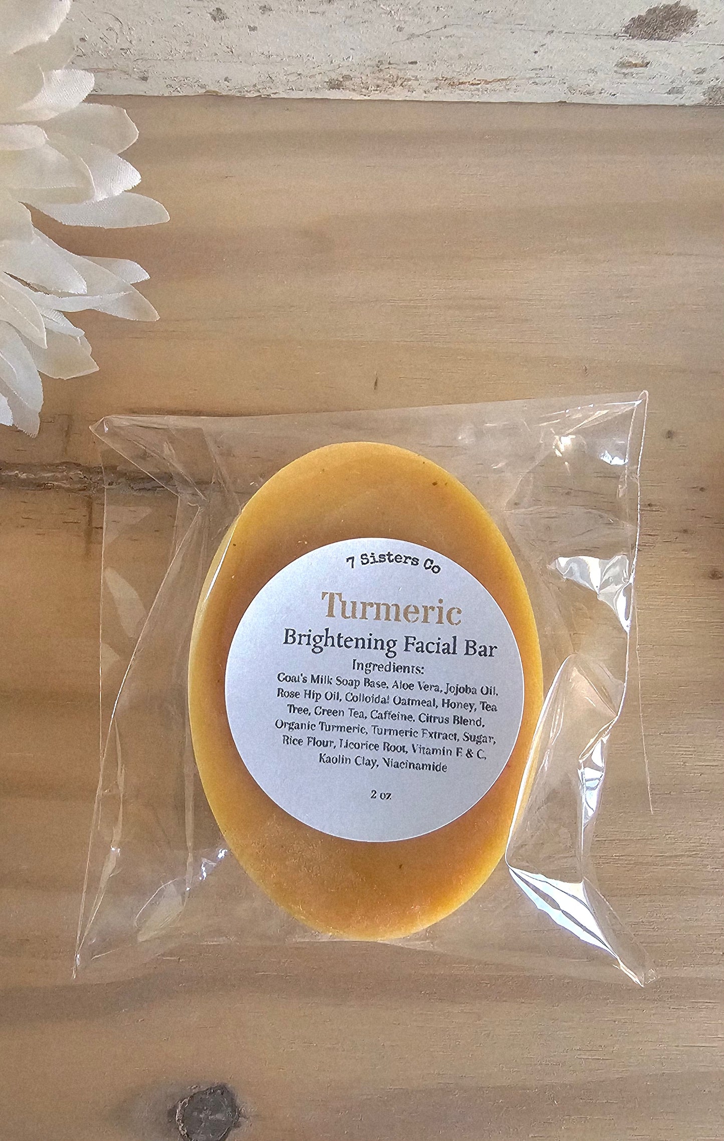 Turmeric Brightening Facial Bar