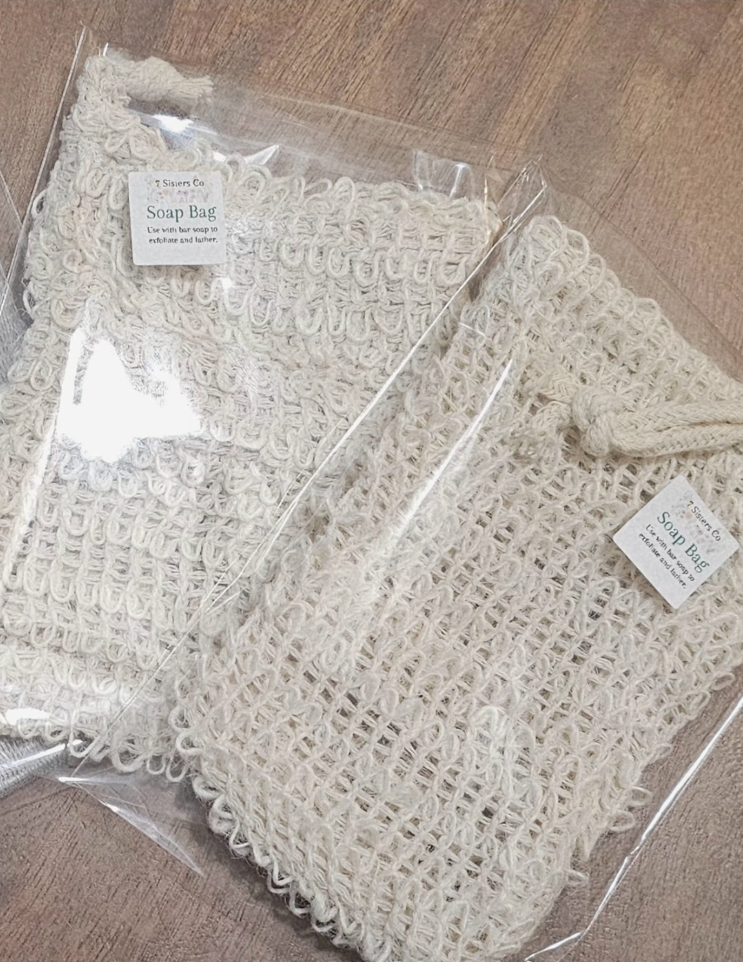 Natural Soap Bag-To Exfoliate