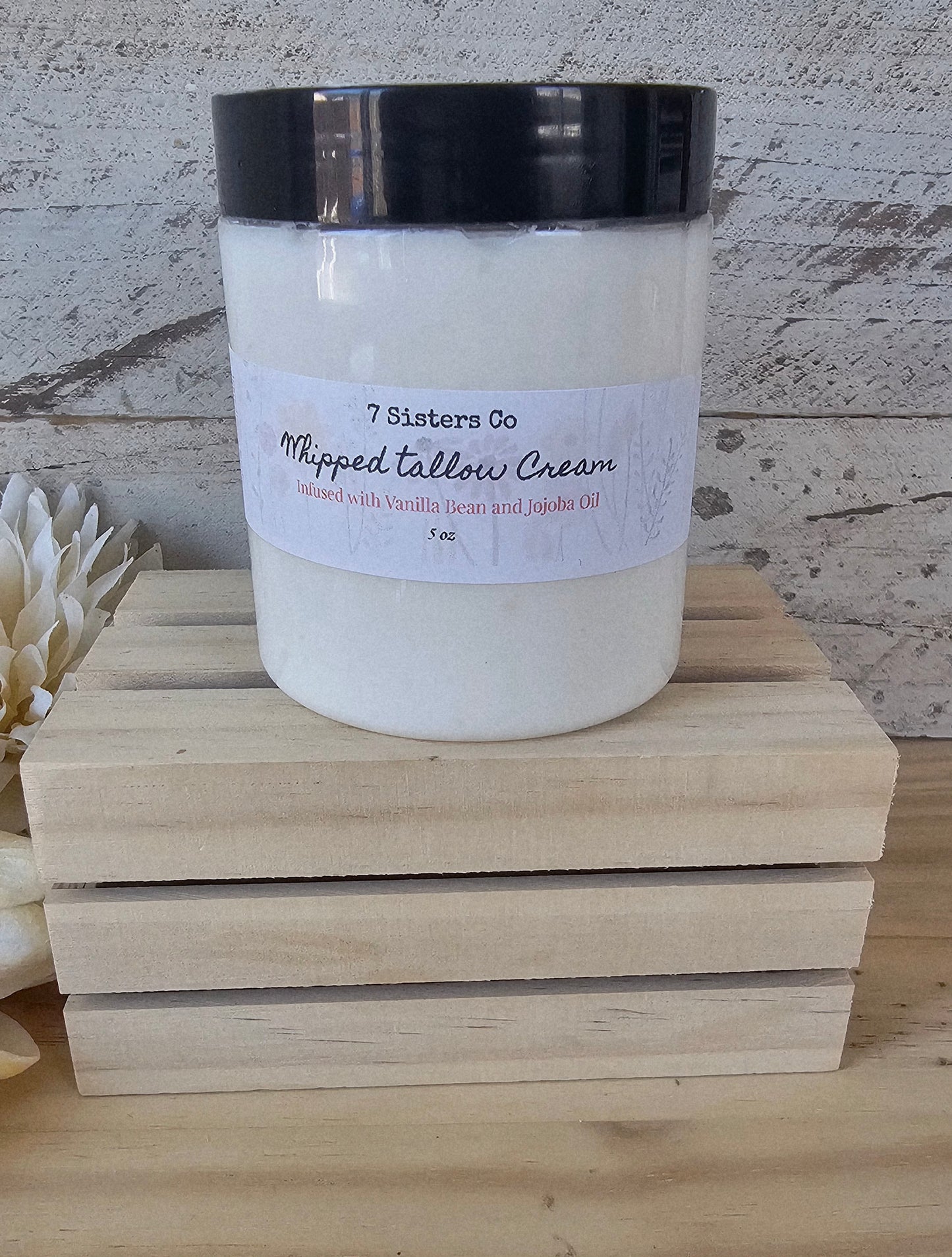 Vanilla Bean and Jojoba Oil| 🐮 Whipped Tallow Cream