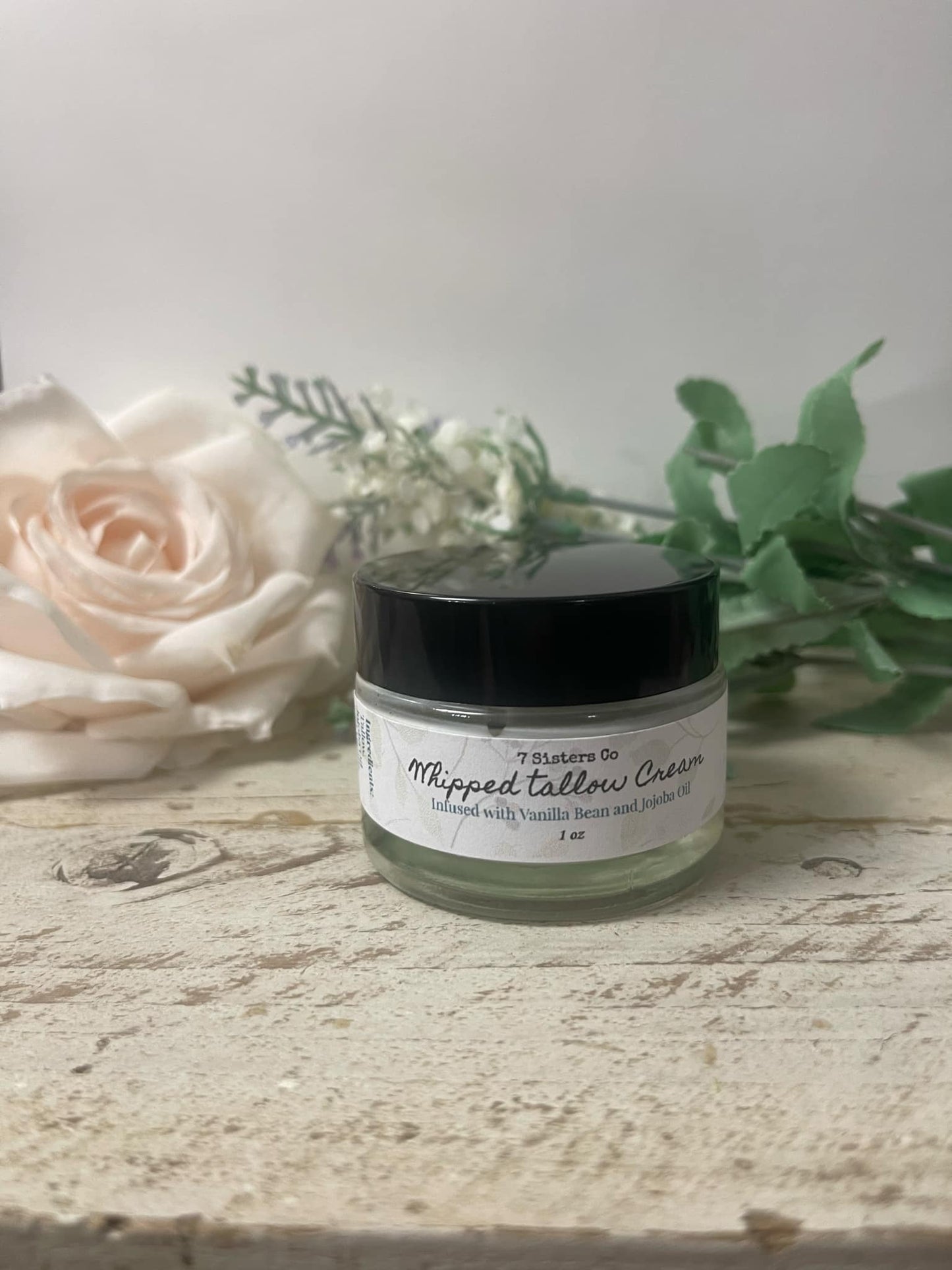 Whipped Tallow Cream|Vanilla Bean and Jojoba Oil| 1 oz.🐮