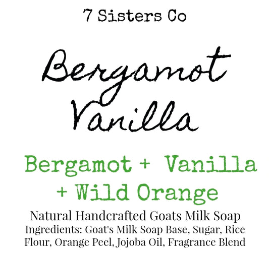 Bergamot Vanilla Body Bar