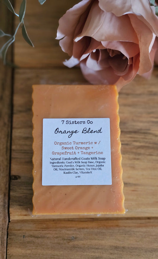 Turmeric Orange Blend Body Bar