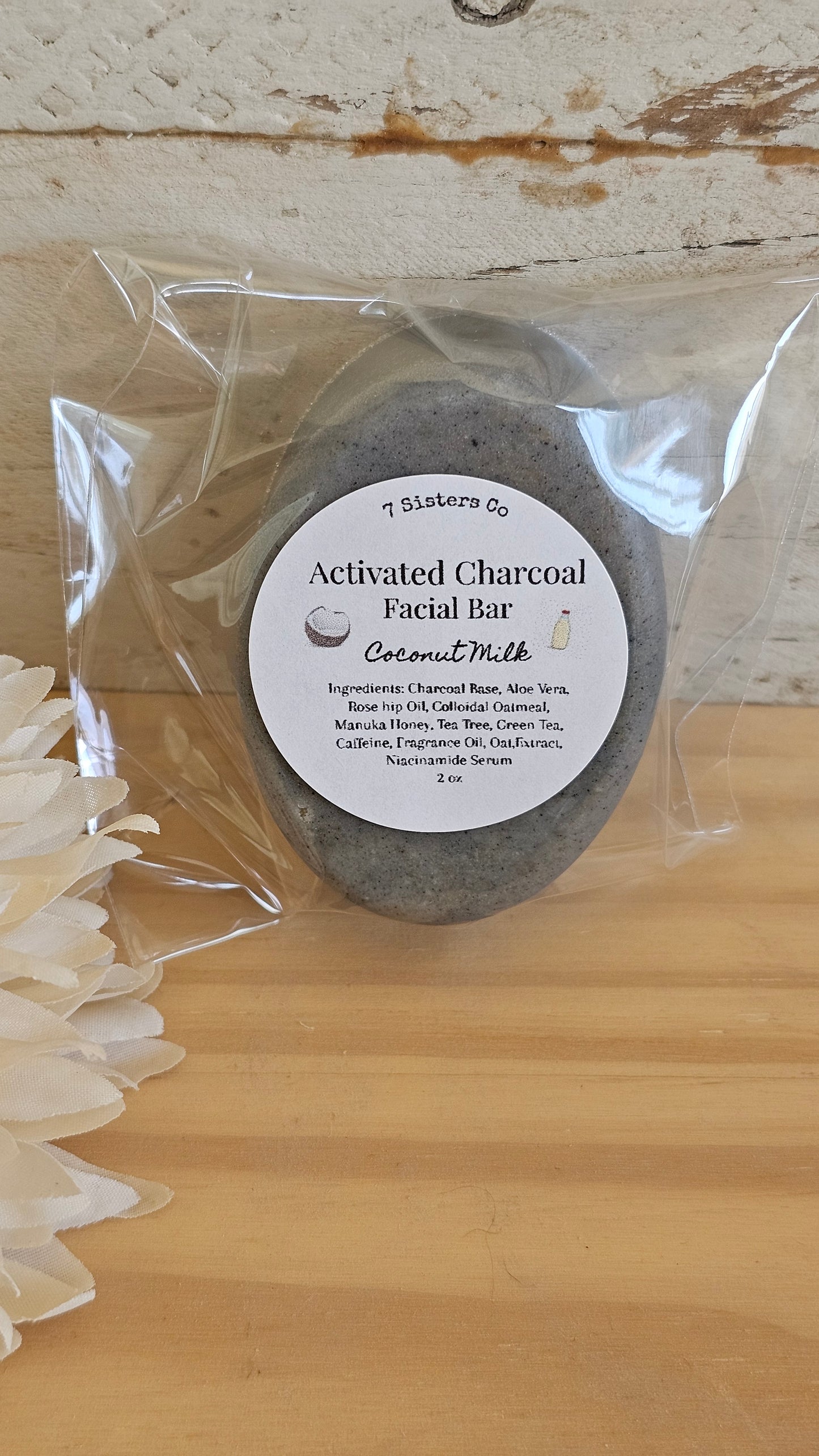 Activated Charcoal Facial Bar 2oz