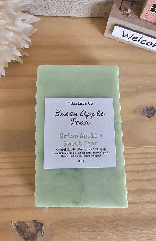 Green Apple Pear Body Bar