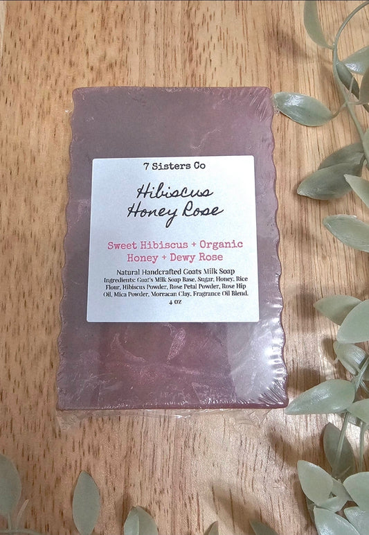 Hibiscus Honey Rose Body Bar