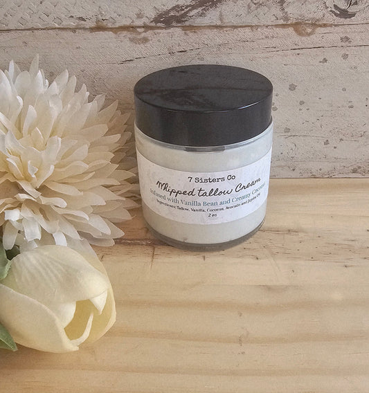 Whipped Tallow Cream Coconut Vanilla