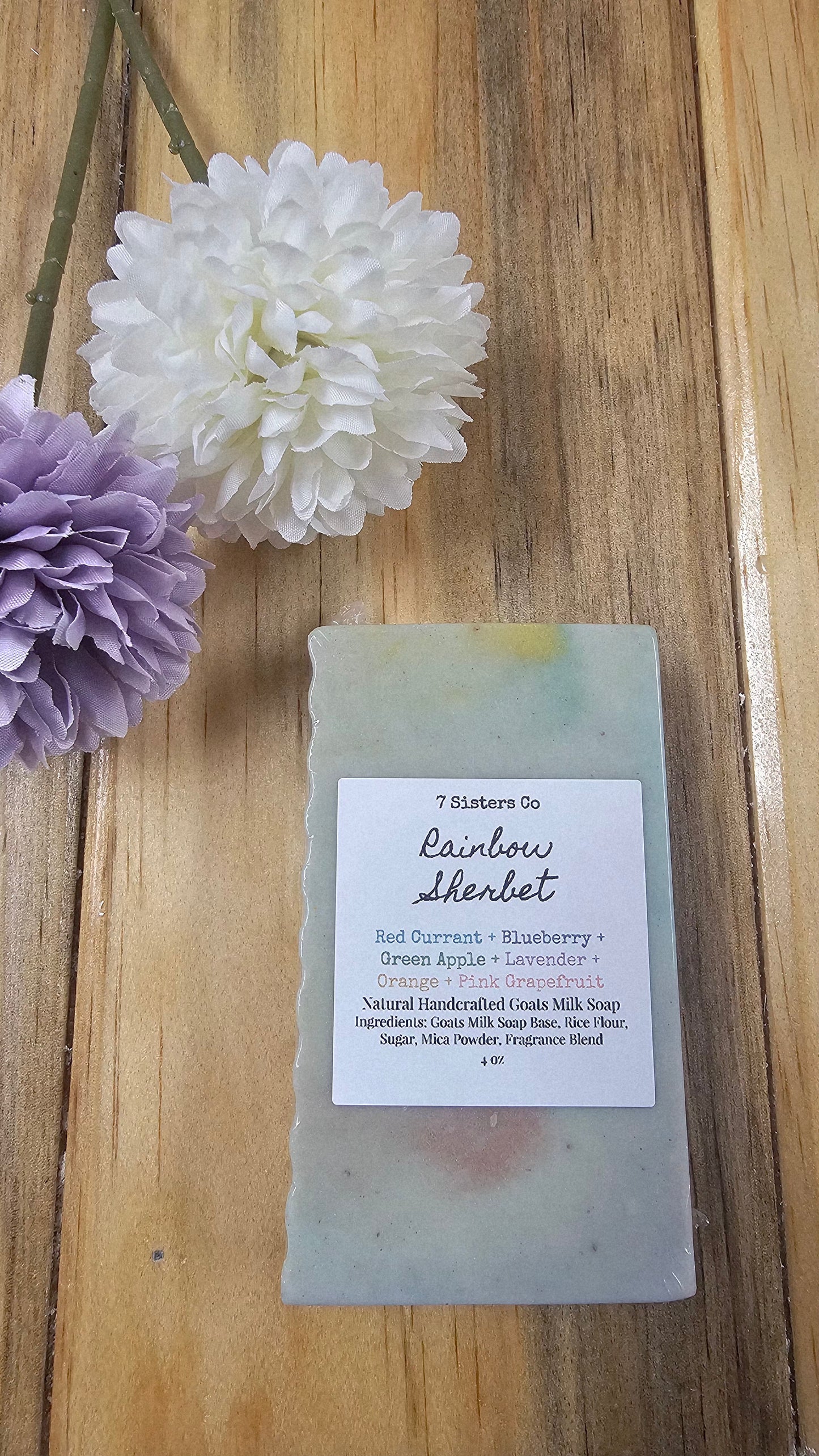 Rainbow Sherbet Body Bar