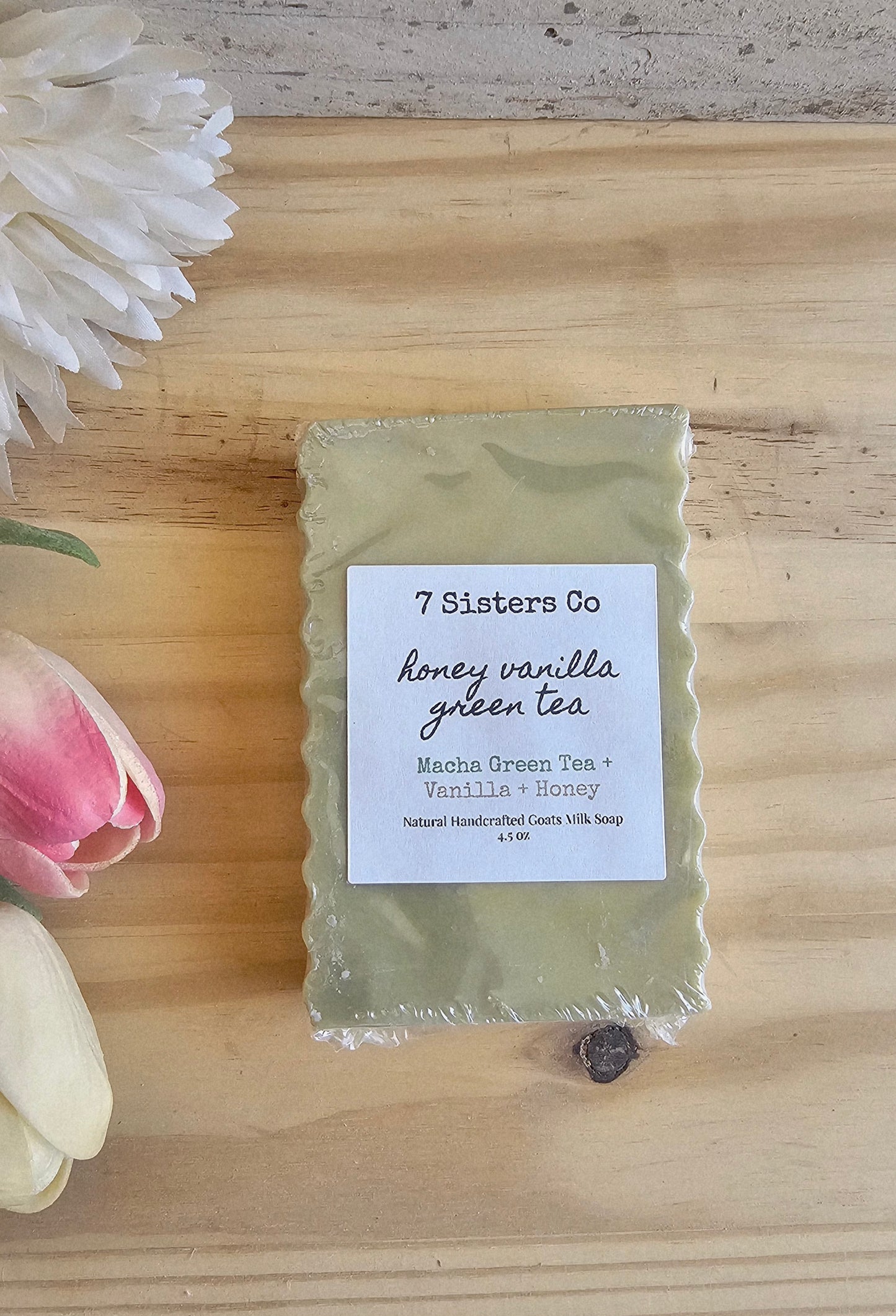 Honey Vanilla Green Tea Bar