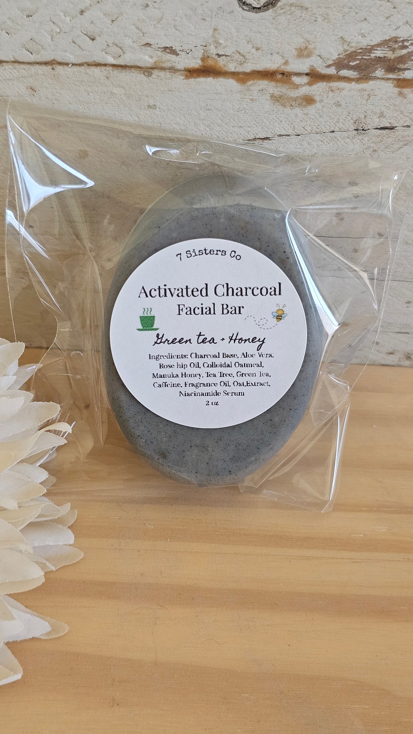 Activated Charcoal Facial Bar 2oz