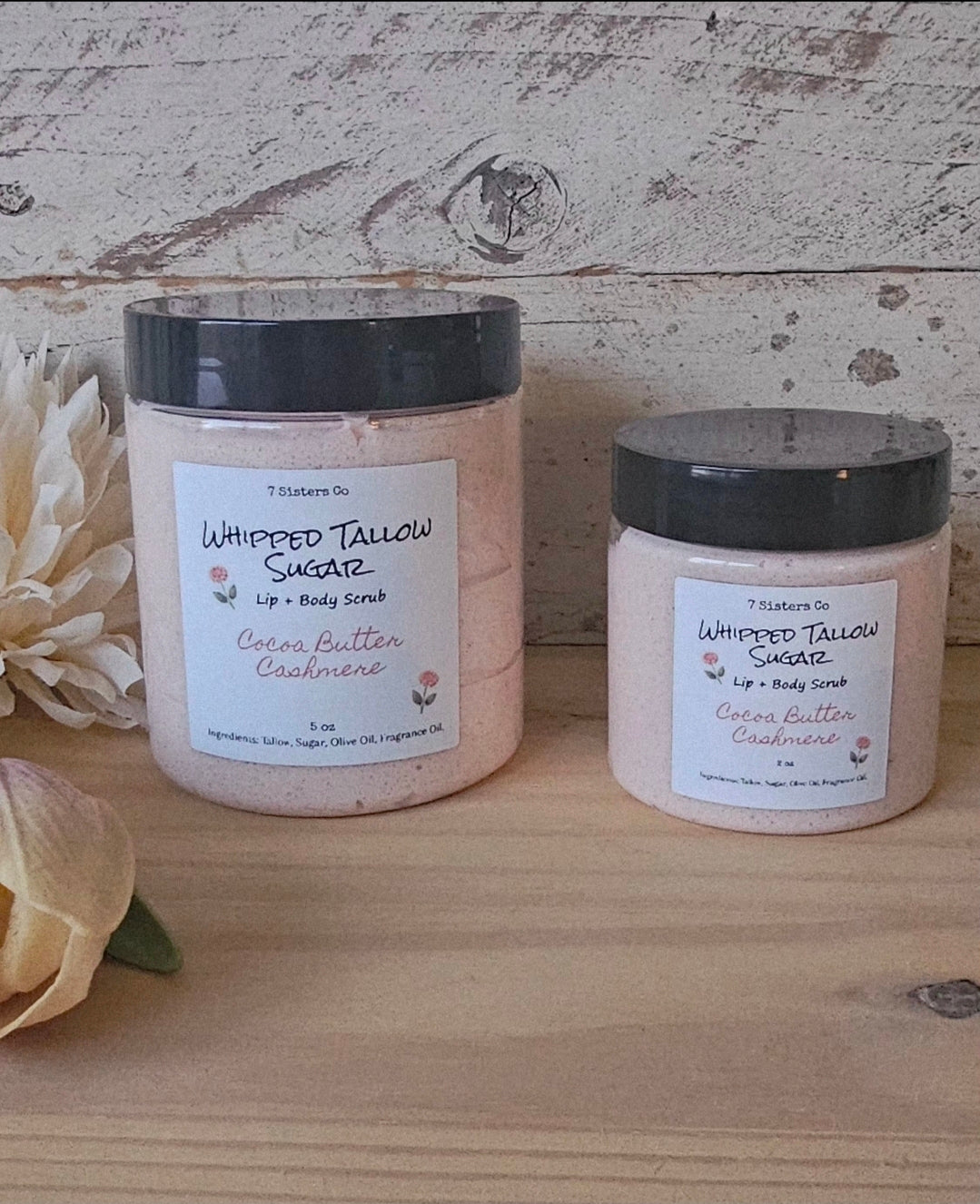 Tallow Sugar Lip and Body Scrub