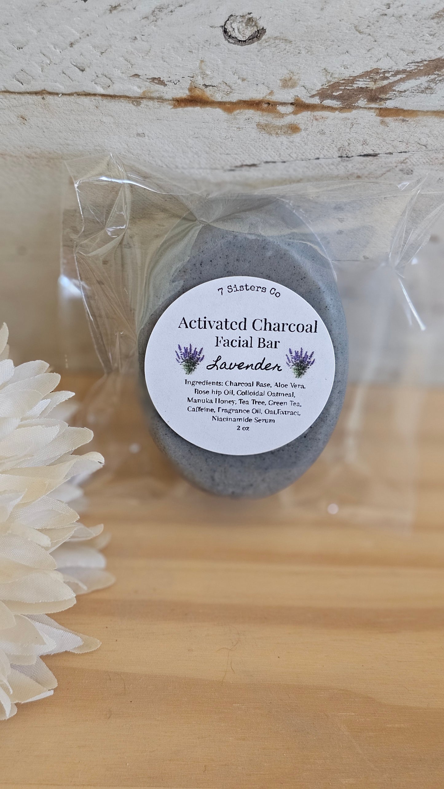 Activated Charcoal Facial Bar 2oz