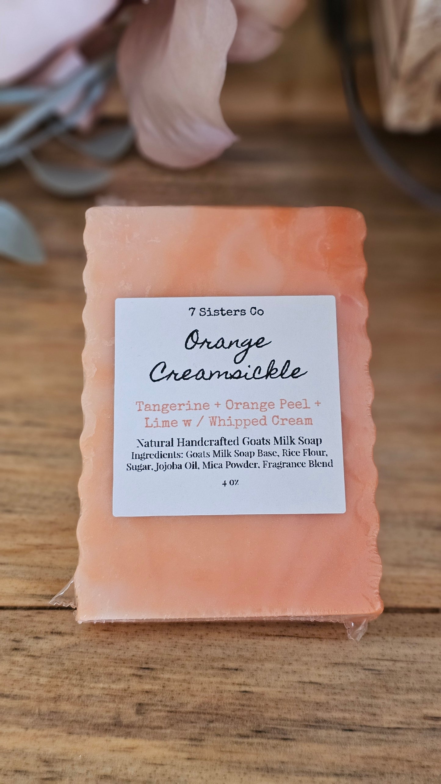 Orange Creamsickle Body Bar