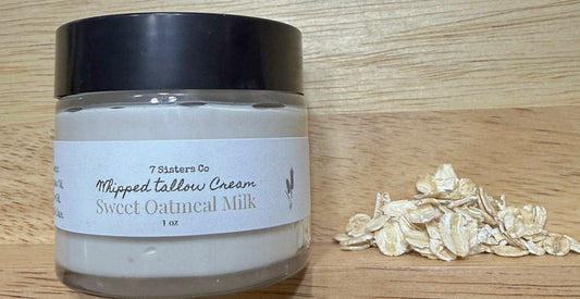 Sweet Oatmeal Milk| Whipped Tallow Cream
