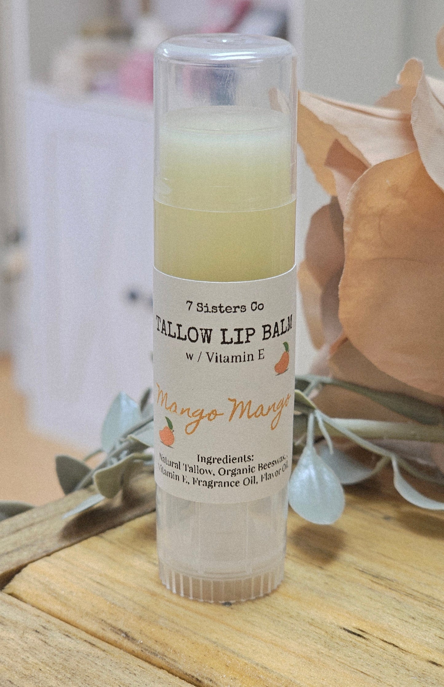 Chunky Tallow Lip Balm w/Vitamin E