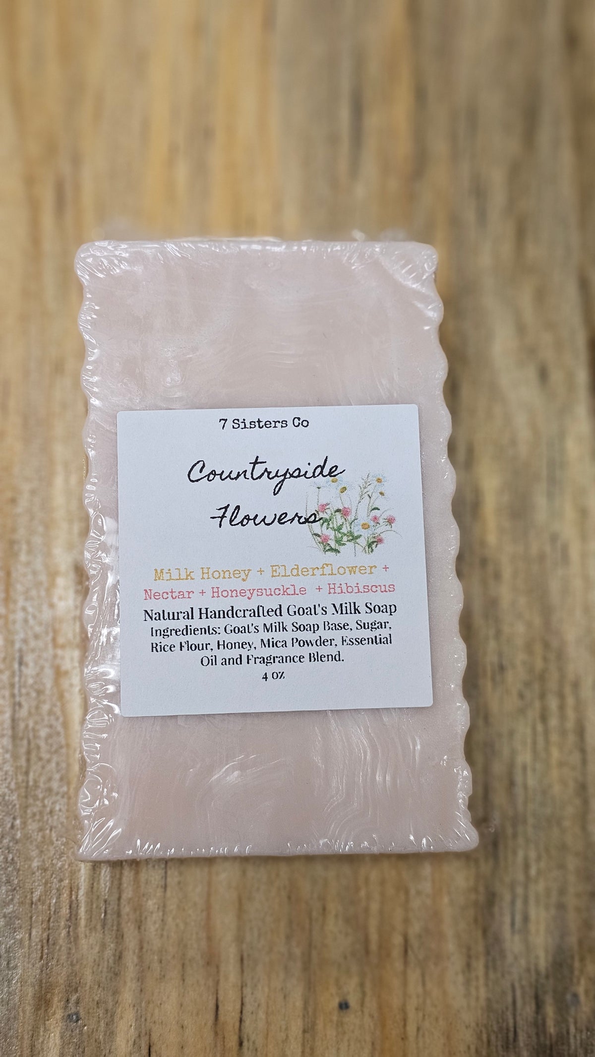 Countryside Flowers Body Bar