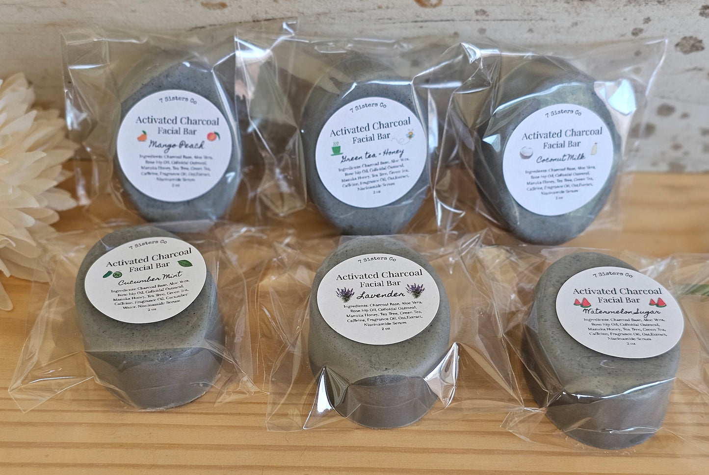 Activated Charcoal Facial Bar 2oz