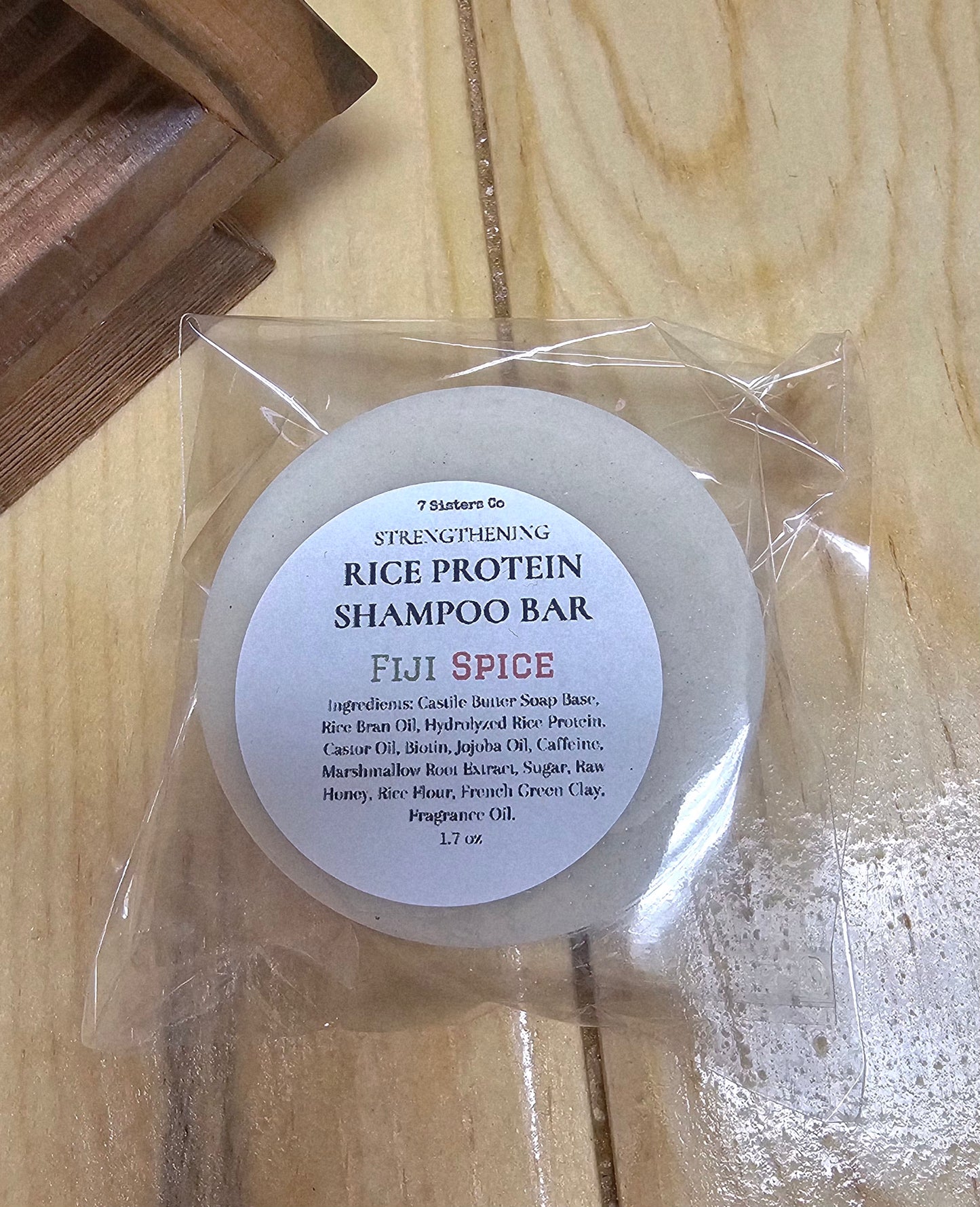 Men's Den Rice Protein Shampoo Bar